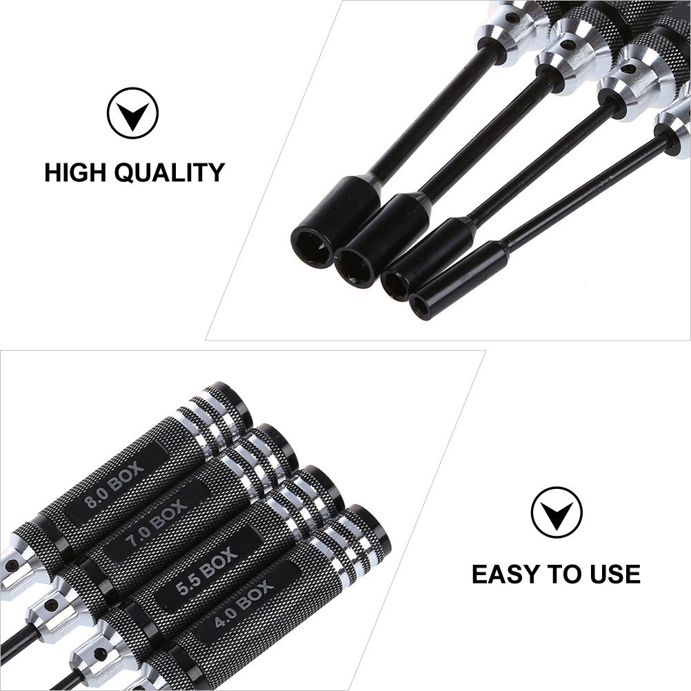 4Pcs Hex Socket Screwdriver Se - Rc Helicopter Tool Kit recension och pris