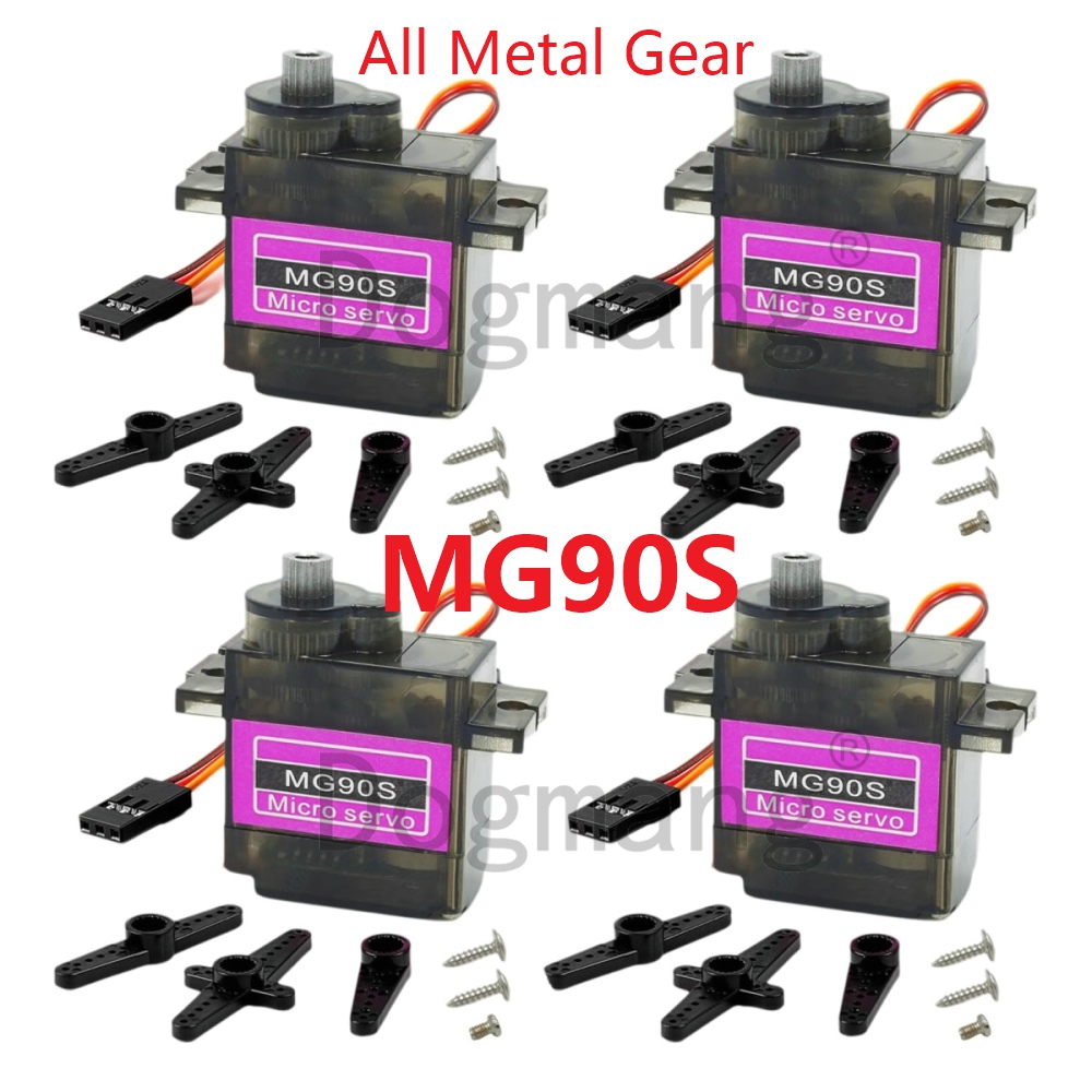 MG90S Servo 1/2/4/10/20/50 Pcs - Rc Helicopter Mini recension och pris