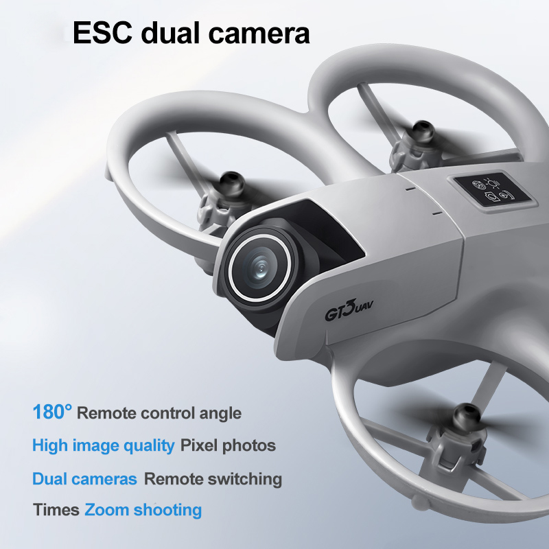2026 GT3 MAX RC Drone 8K 5G Pr - Rc Helicopter Case recension och pris