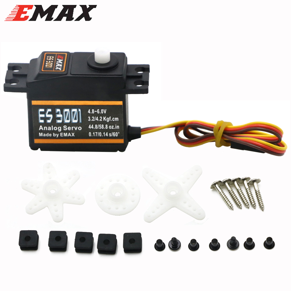 1/4PCS EMAX ES3001 4.8-6.0V 37 - Rc Helicopter Servo recension och pris