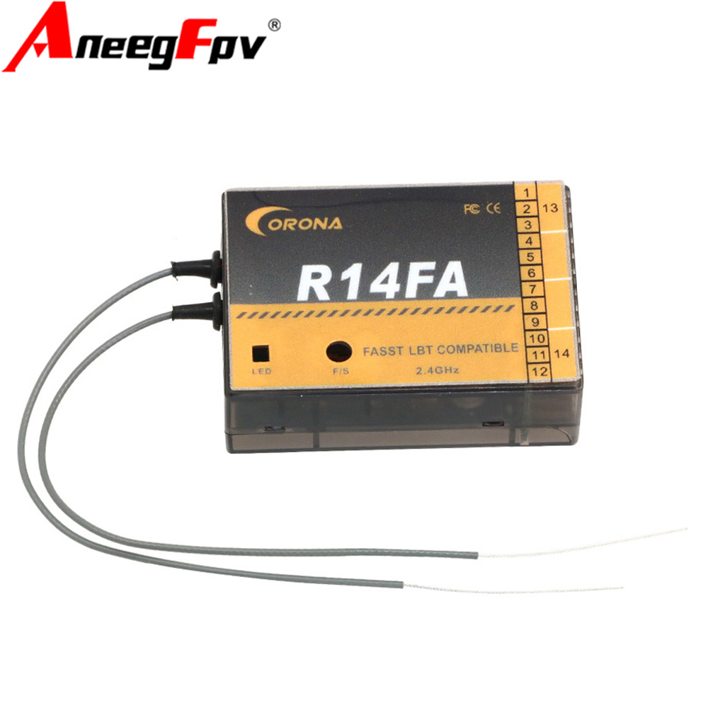 Corona R14FA 14CH RC Model Rec - Rc Helicopter Servo recension och pris